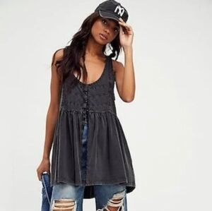 NWT Free People Babydoll Top
